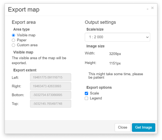 text editor with export to png