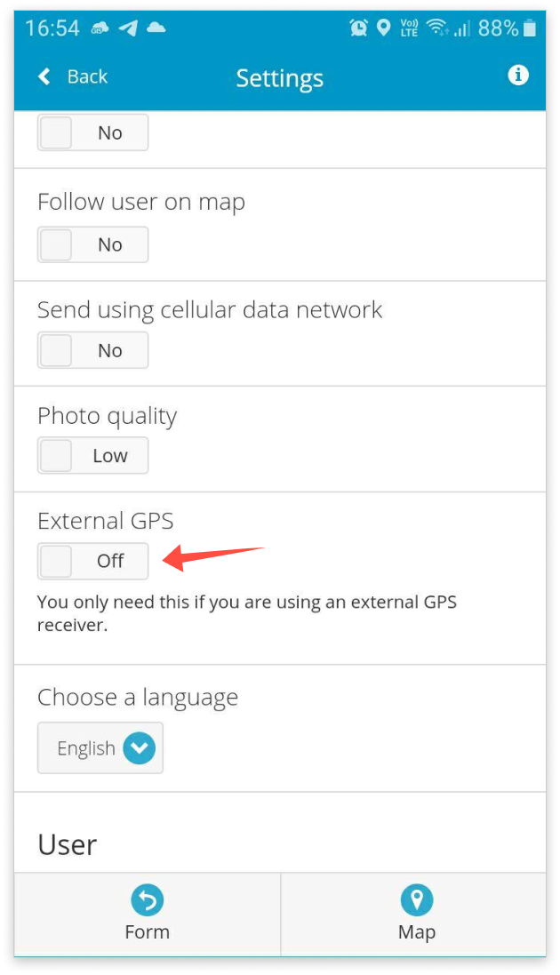 How to connect MDC app to an external GNSS device? GIS Cloud Learning