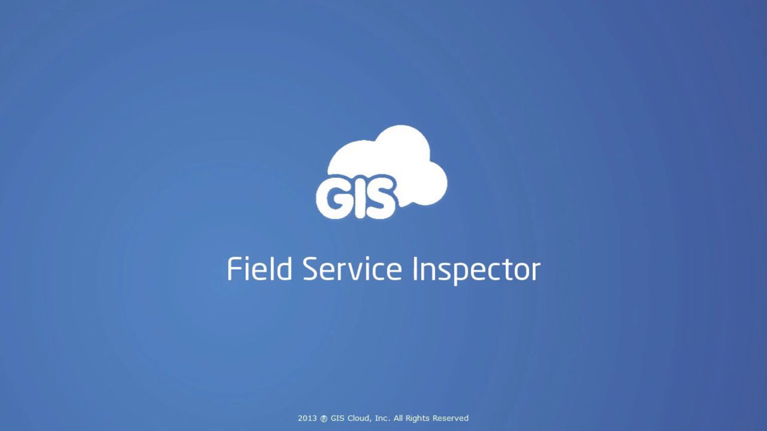 Field Service Inspector GIS Cloud Learning Center