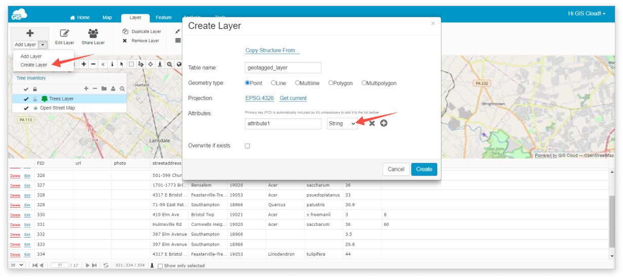 How to attach geotagged photos? GIS Cloud Learning Center