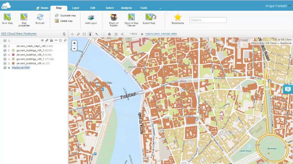 GIS Cloud Spotlight: Export Map – GIS Cloud Learning Center