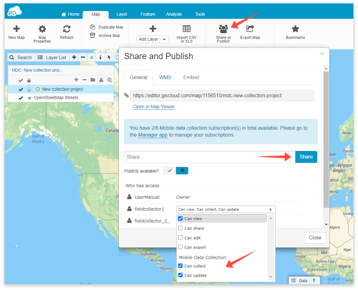 Review and manage MDC users – GIS Cloud Learning Center