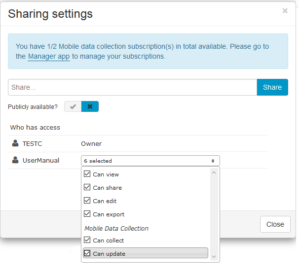 Share Layer – GIS Cloud Learning Center